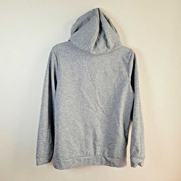 Nike Therma Fit Hoodie Mens S Full Zip Gray Swoosh Training Polyester CU6231-063 - Picture 2 of 16